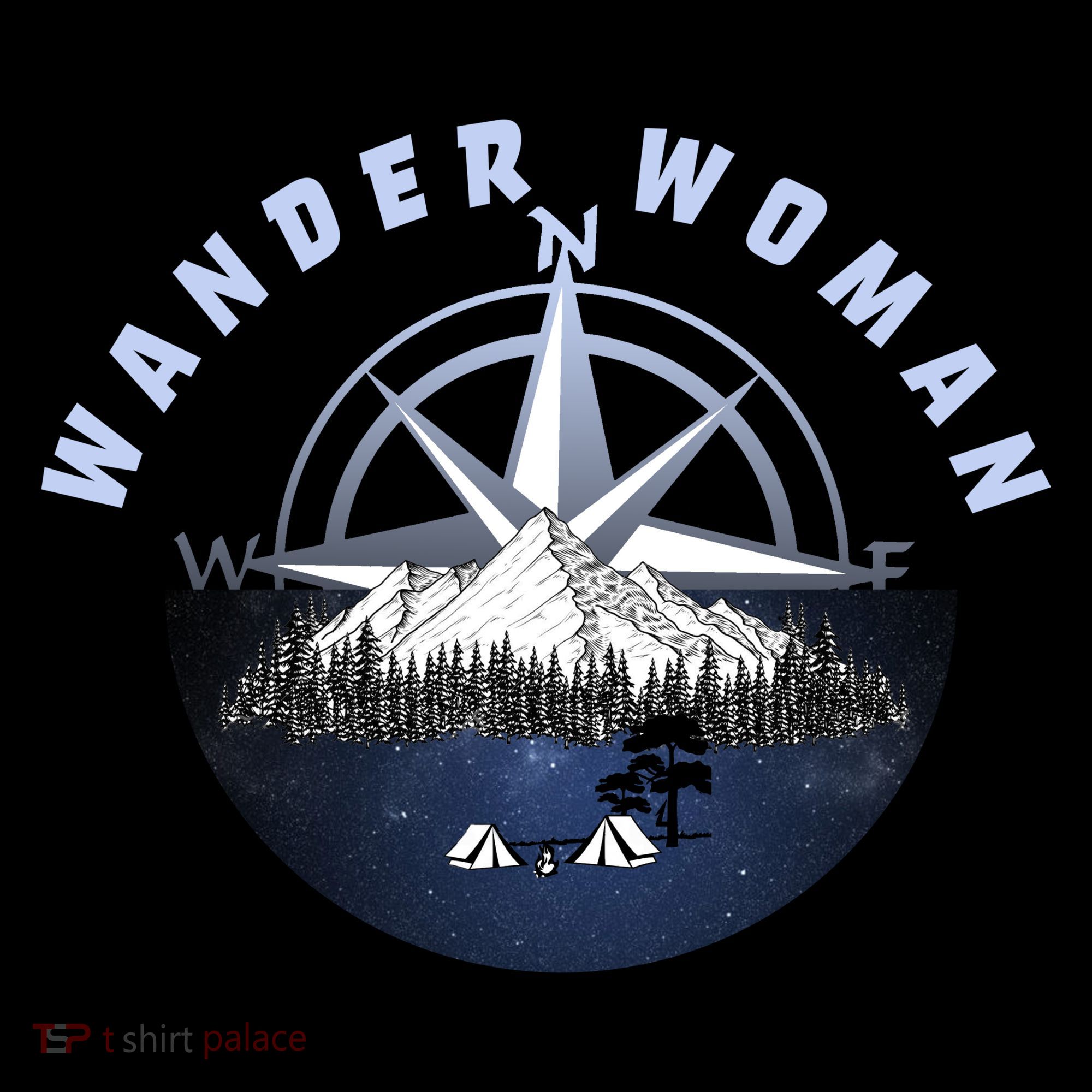 Wondar Woman Outdoors Camping Wonderer Toddler Hoodie