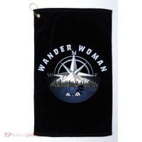Wondar Woman Outdoors Camping Wonderer Golf Towel thumb 0
