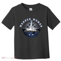 Wondar Woman Outdoors Camping Wonderer Toddler T-Shirt thumb 0