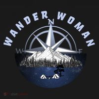 Wondar Woman Outdoors Camping Wonderer Kids Long Sleeve Shirt thumb 2