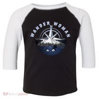 Wondar Woman Outdoors Camping Wonderer Toddler Fine Jersey T-Shirt thumb 0