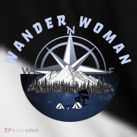Wondar Woman Outdoors Camping Wonderer Toddler Fine Jersey T-Shirt thumb 2