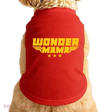 Wonder Mama Doggie Tank