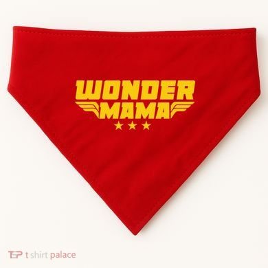 Wonder Mama USA-Made Doggie Bandana