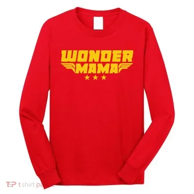 Wonder Mama Long Sleeve Shirt