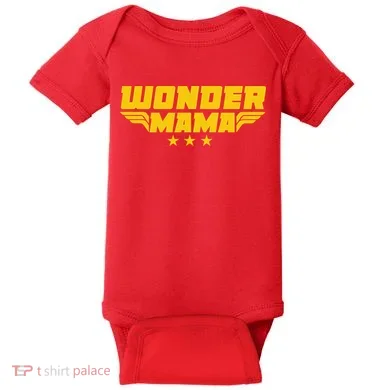 Wonder Mama Baby Bodysuit