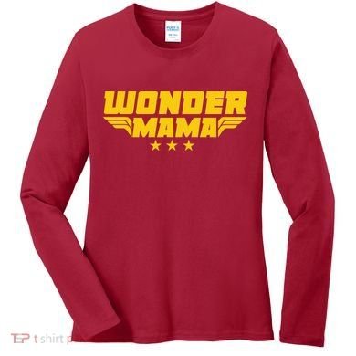 Wonder Mama Women's Long Sleeve Shirt