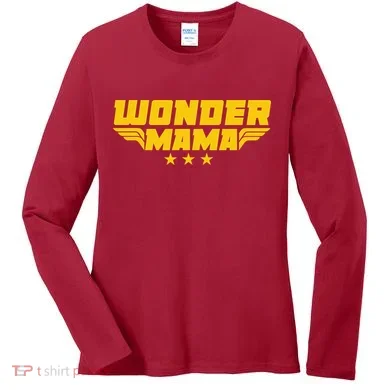 Wonder Mama Women's Long Sleeve Shirt