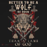 Wolf Of Odin Better To Be A Wolf Of Odin Than Women's Hoodie thumb 2
