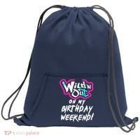 WildN Out On My Birthday Weekend Party Fun Cute Vibrant Sweatshirt Cinch Pack Bag thumb 0