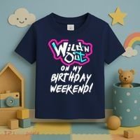 WildN Out On My Birthday Weekend Party Fun Cute Vibrant Toddler T-Shirt thumb 3