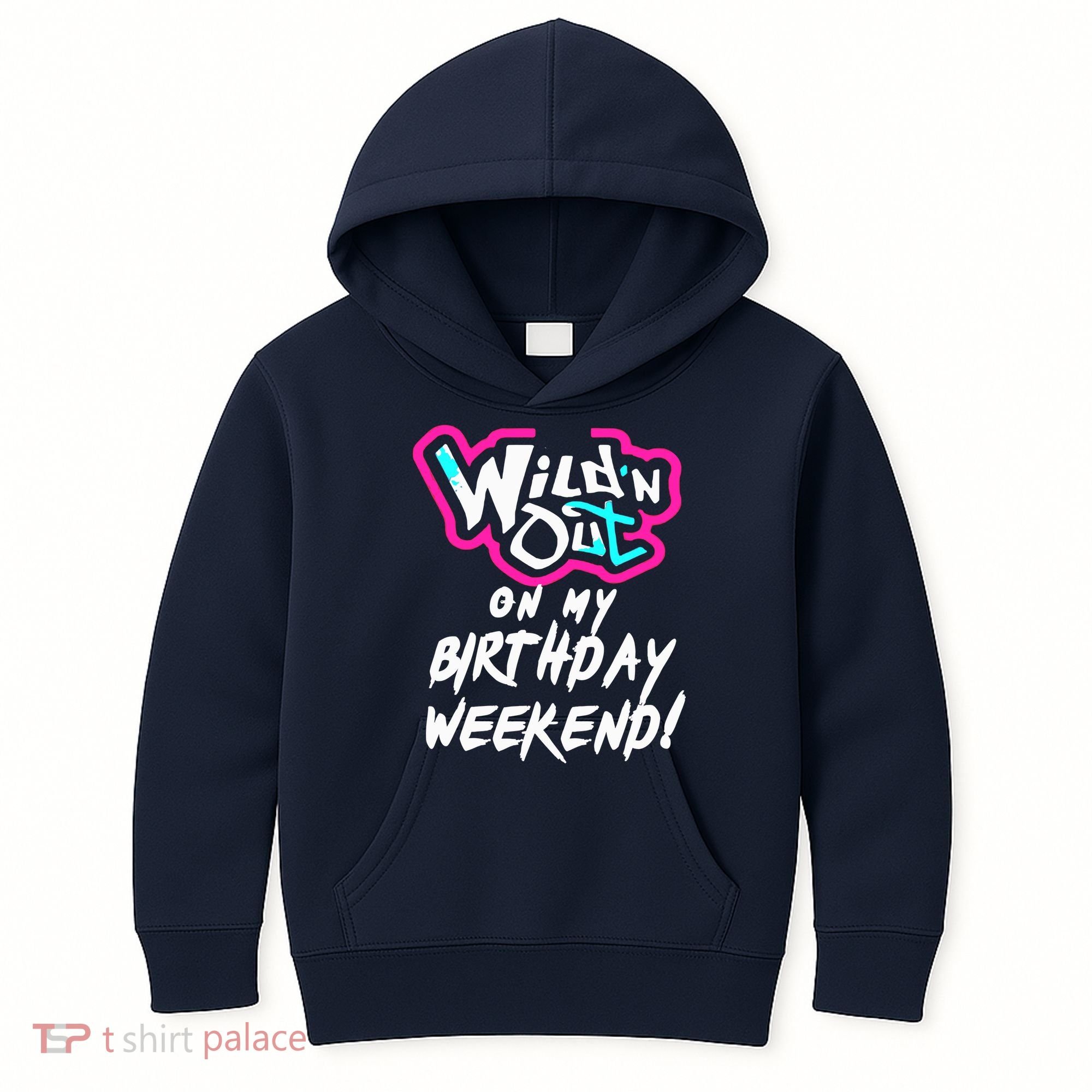 WildN Out On My Birthday Weekend Party Fun Cute Vibrant Kids Hoodie