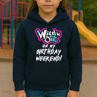 WildN Out On My Birthday Weekend Party Fun Cute Vibrant Kids Hoodie thumb 3