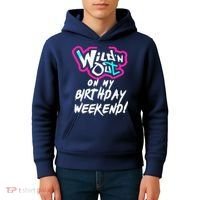 WildN Out On My Birthday Weekend Party Fun Cute Vibrant Kids Hoodie thumb 4