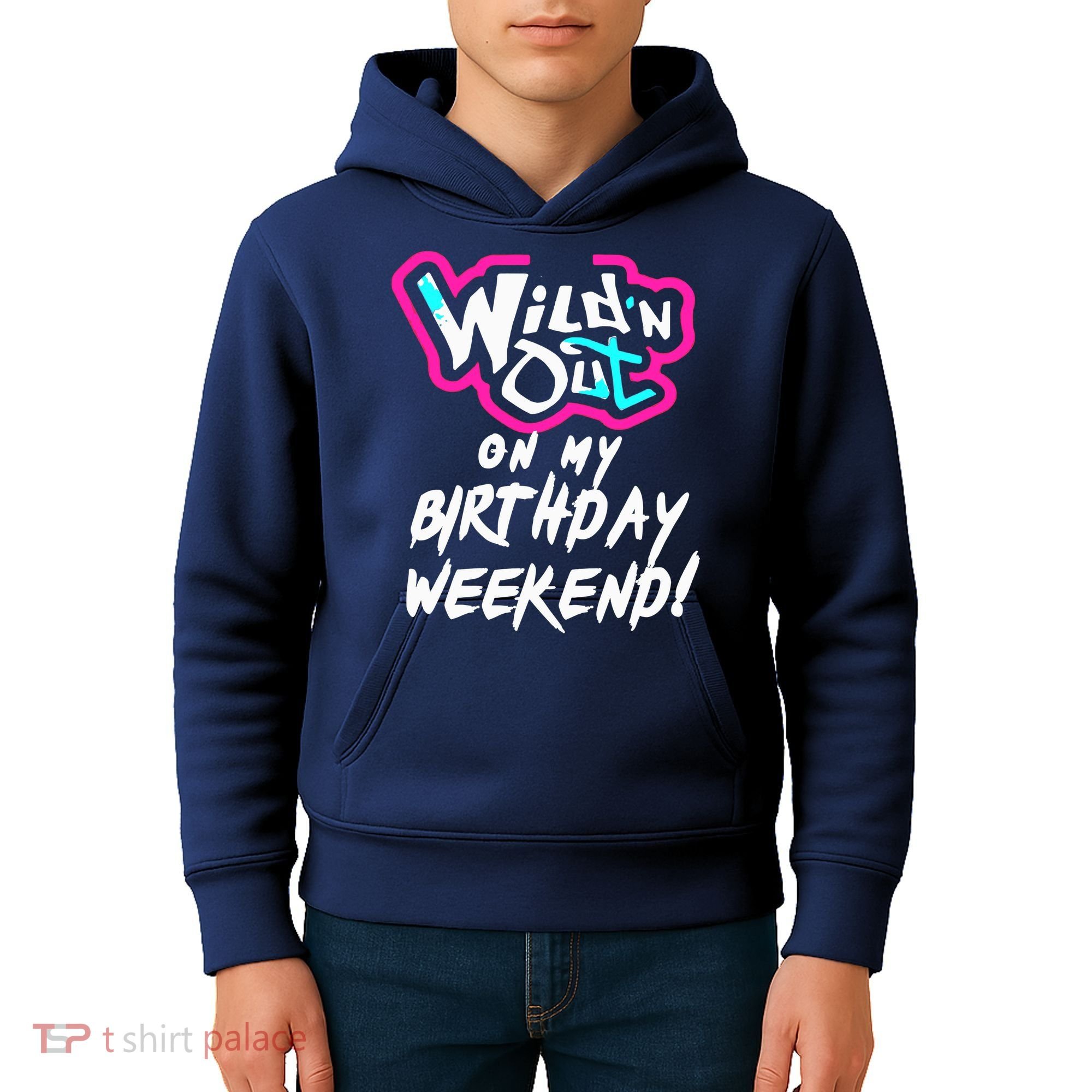 WildN Out On My Birthday Weekend Party Fun Cute Vibrant Kids Hoodie