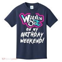 WildN Out On My Birthday Weekend Party Fun Cute Vibrant Kids T-Shirt thumb 0