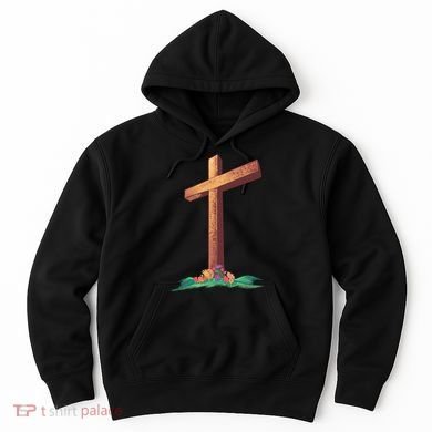 Wooden Cross Hoodie