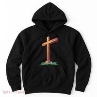 Wooden Cross Hoodie thumb 0