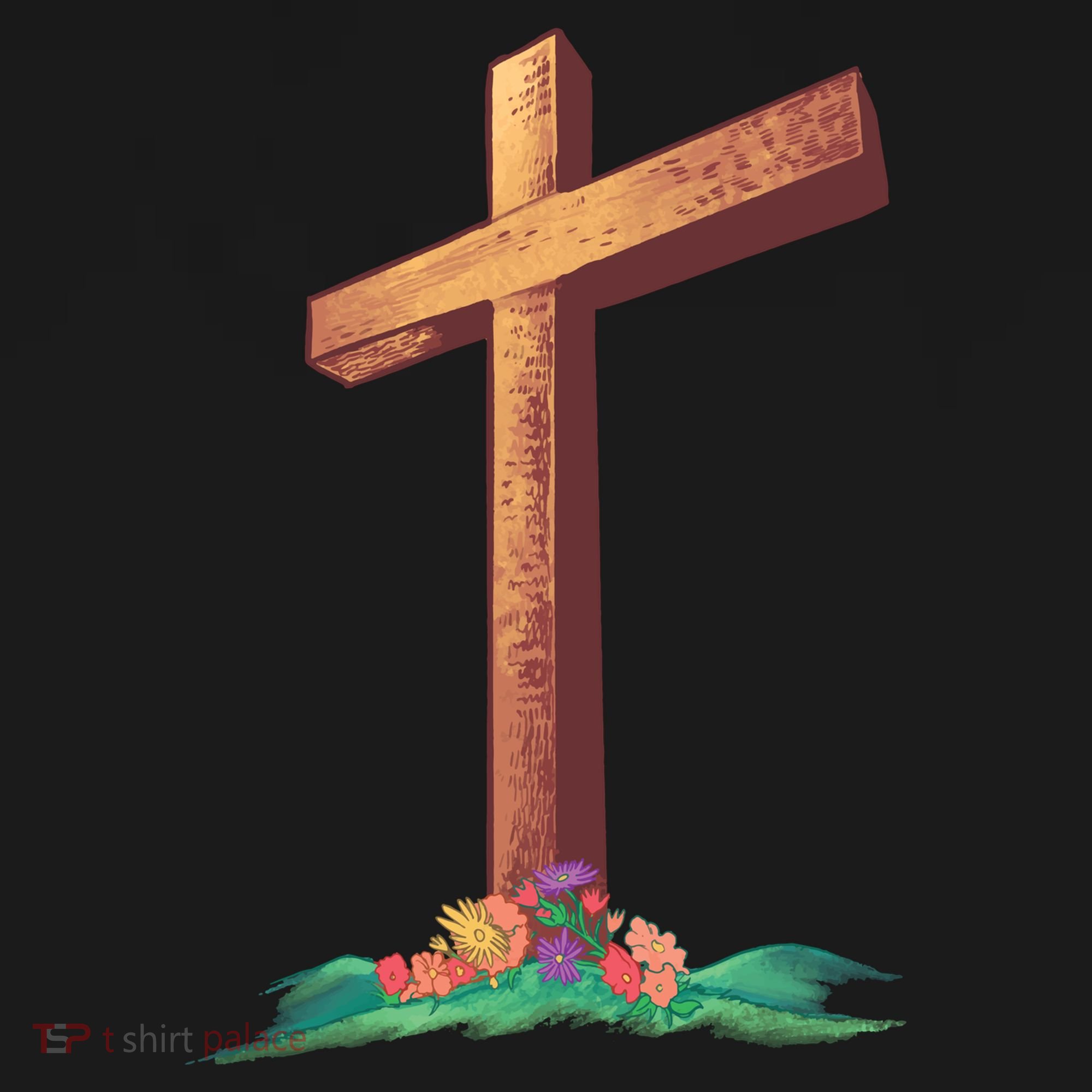 Wooden Cross Ornament