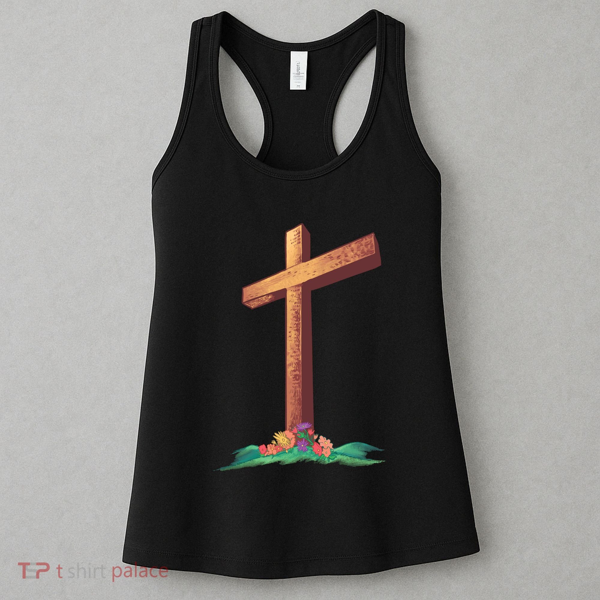 Wooden Cross Women's Tank Top