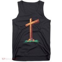 Wooden Cross Tank Top thumb 0