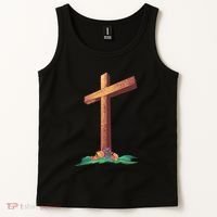 Wooden Cross Tank Top thumb 2