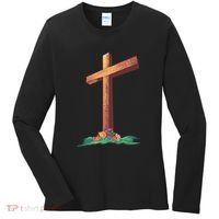Wooden Cross Women's Long Sleeve Shirt thumb 0