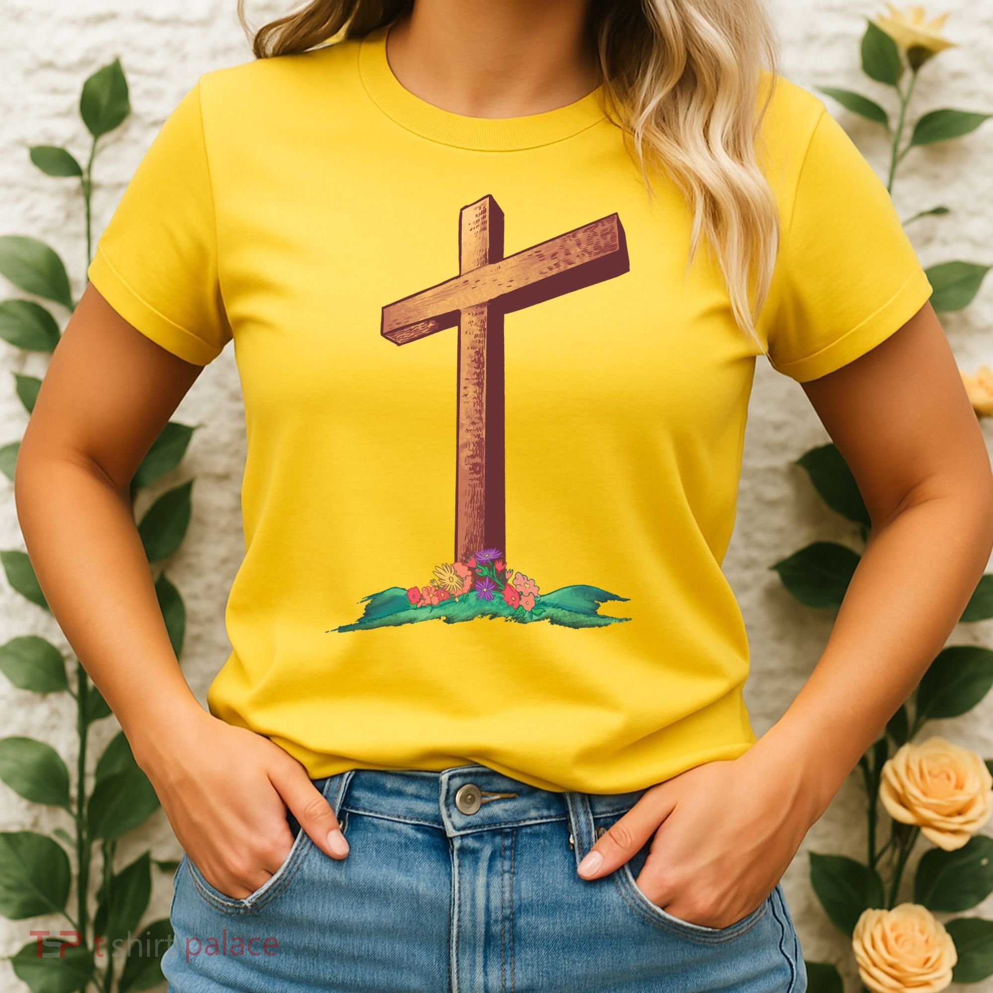 Wooden Cross Women's T-Shirt