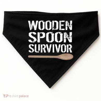 Wooden Spoon Survivor USA-Made Doggie Bandana