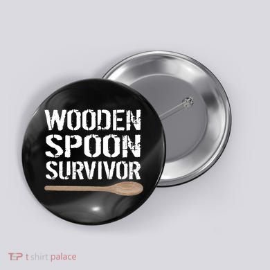 Wooden Spoon Survivor Button