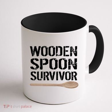 Wooden Spoon Survivor Coffee Mug back