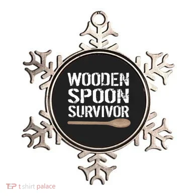 Wooden Spoon Survivor Ornament
