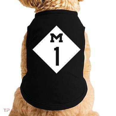Woodward Ave. M1 Logo Doggie Tank