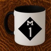 Woodward Ave. M1 Logo Coffee Mug thumb 2