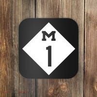 Woodward Ave. M1 Logo Coaster thumb 0