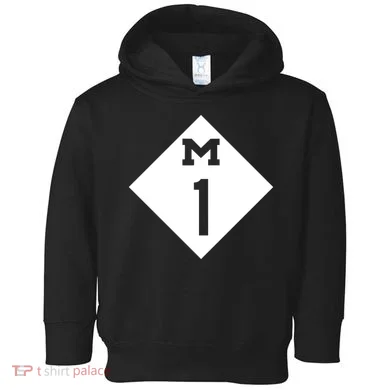 Woodward Ave. M1 Logo Toddler Hoodie