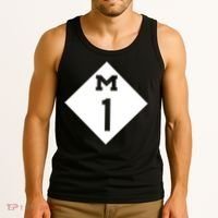 Woodward Ave. M1 Logo Tank Top thumb 3