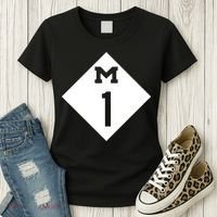 Woodward Ave. M1 Logo Women's T-Shirt thumb 3