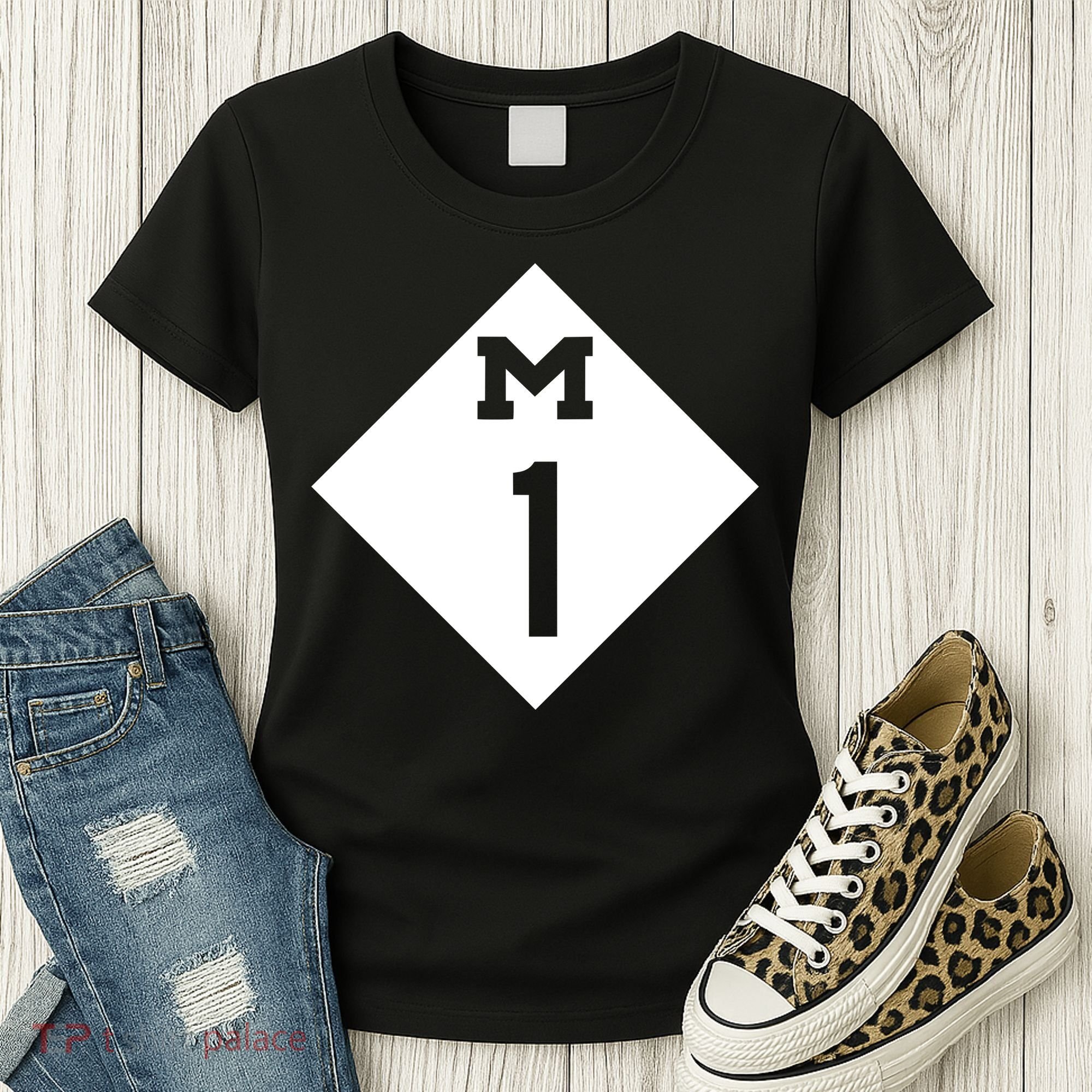 Woodward Ave. M1 Logo Women's T-Shirt