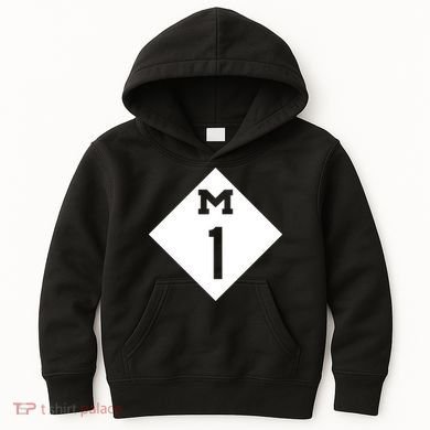 Woodward Ave. M1 Logo Kids Hoodie