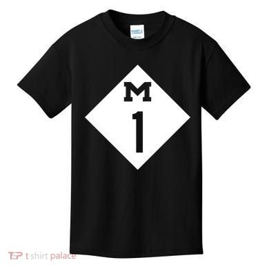 Woodward Ave. M1 Logo Kids T-Shirt