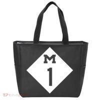 Woodward Ave. M1 Logo Tote Bag thumb 0