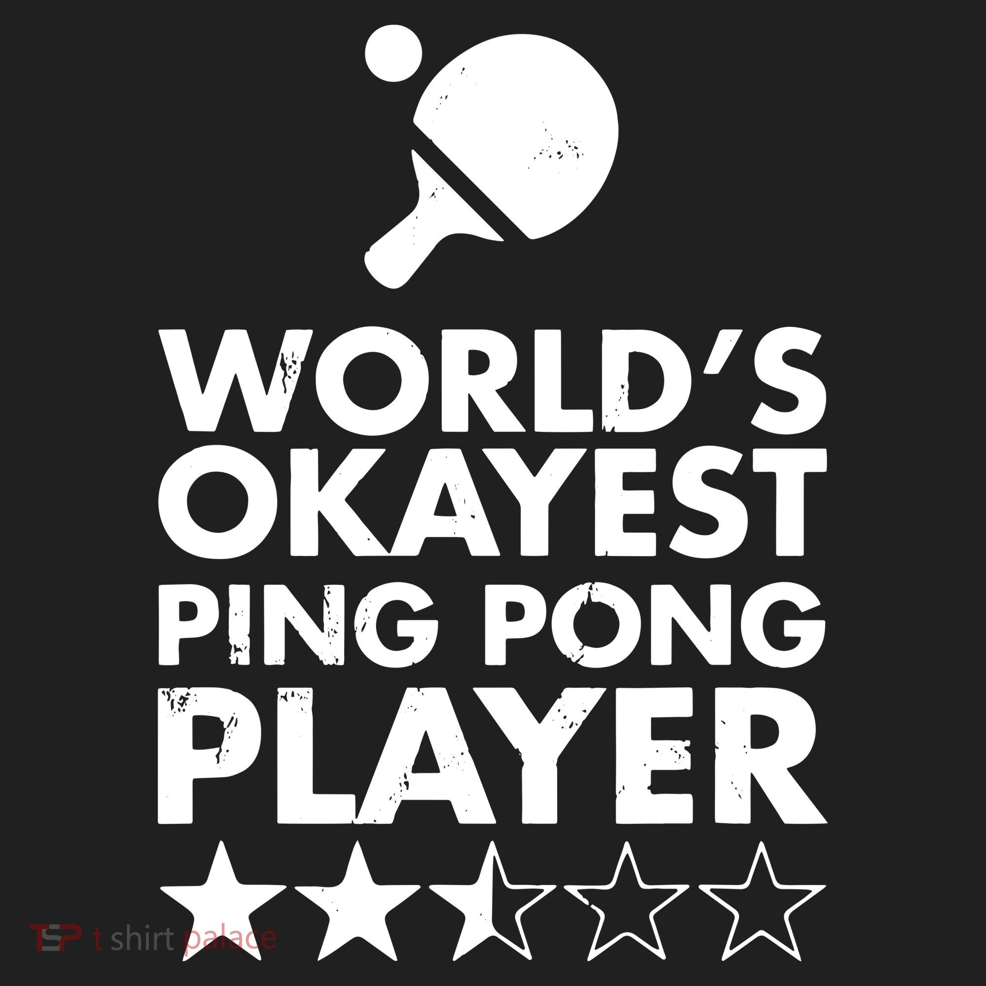 Worlds Okayest Ping Pong Player Trophy Tumbler