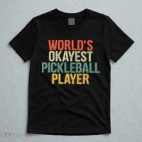 World's Okayest Pickleball Player Pickleball tournaments T-Shirt thumb 5