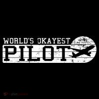 Worlds Okayest Pilot Funny Pilot Long Sleeve Shirt thumb 2