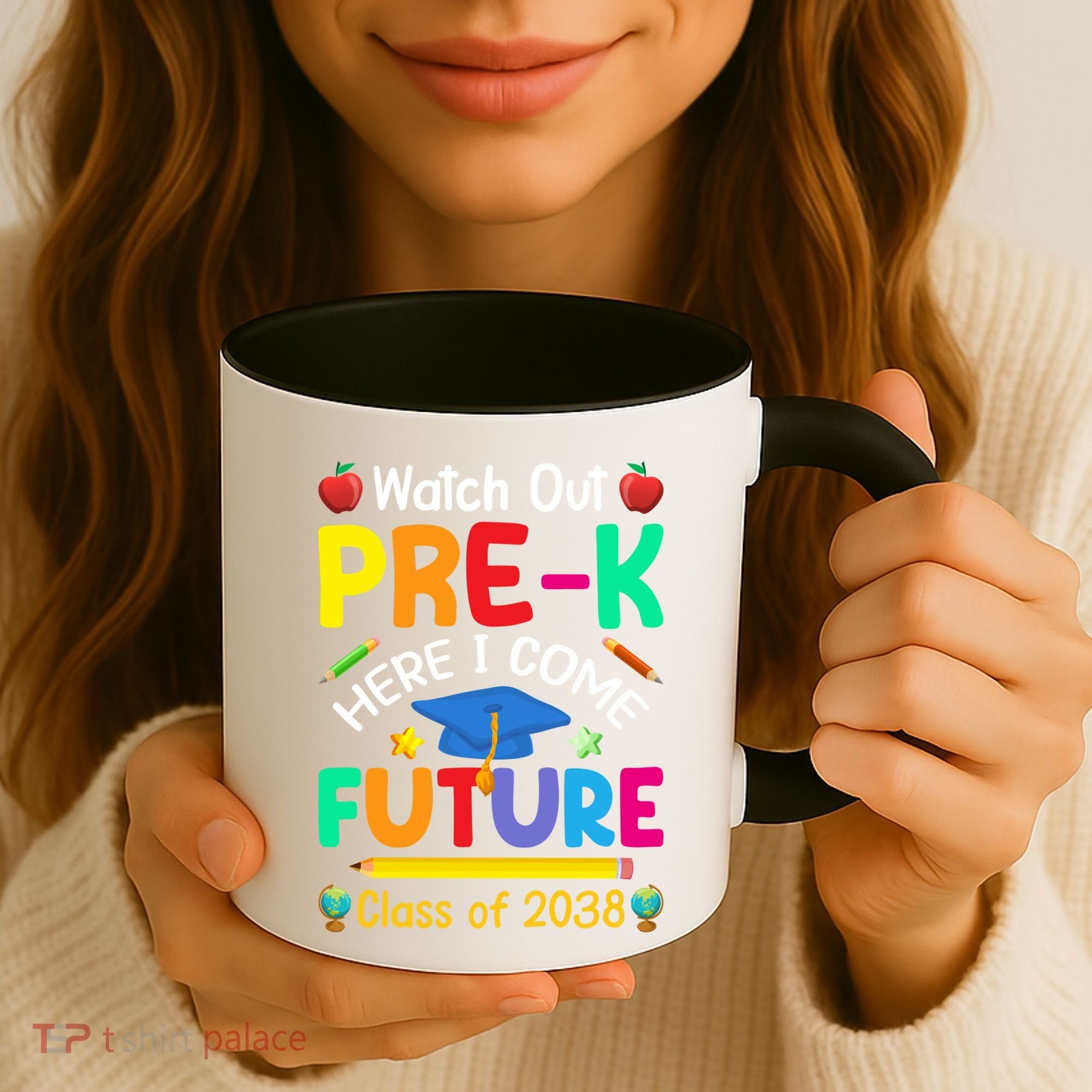 Watch Out PreK Here I Come Future Class Of 2038 Gift Coffee Mug