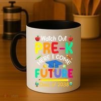 Watch Out PreK Here I Come Future Class Of 2038 Gift Coffee Mug thumb 4