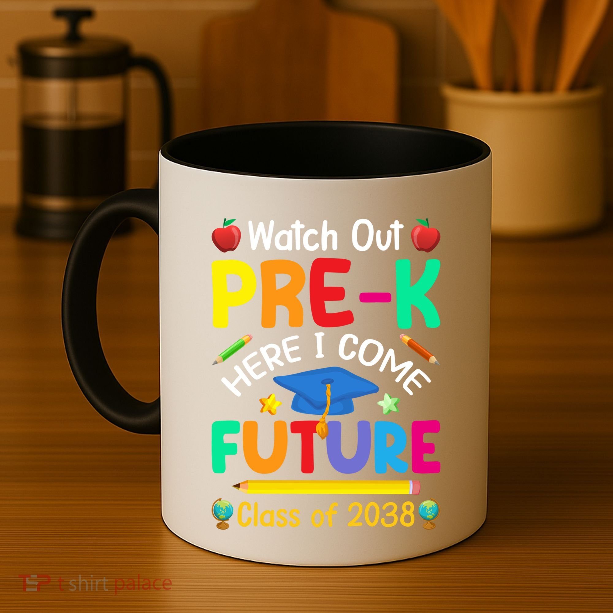 Watch Out PreK Here I Come Future Class Of 2038 Gift Coffee Mug