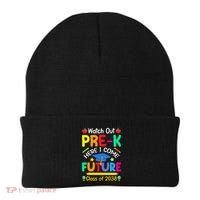 Watch Out PreK Here I Come Future Class Of 2038 Gift Beanie thumb 0