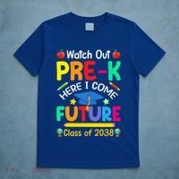 Watch Out PreK Here I Come Future Class Of 2038 Gift T-Shirt thumb 5